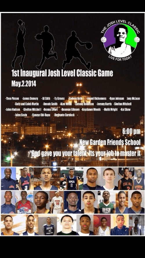 A moment from the 2015 Josh Level Classic